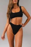 Vitality Oceana Scoop Bikini Top In Midnight, Women's At Urban Outfitters In Blue