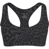 Vitality Pulse Core Bra In King Cheetah Midnight