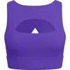 Vitality Pulse Keyhole Longline In Neon Lilac