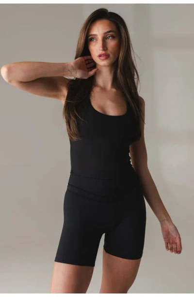 Vitality Pulse Racer Tank In Black