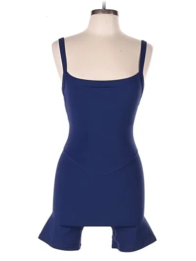 Pre-owned Vitality Romper In Blue