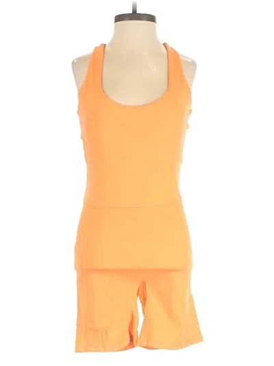 Pre-owned Vitality Romper In Orange