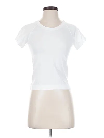 Pre-owned Vitality Short Sleeve T-shirt In White
