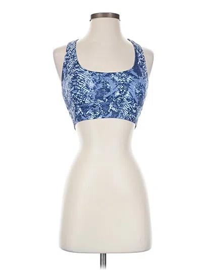 Pre-owned Vitality Sports Bra In Blue
