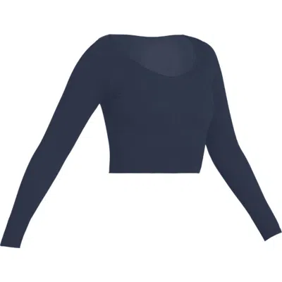 Vitality Synergy V Long Sleeve In Navy