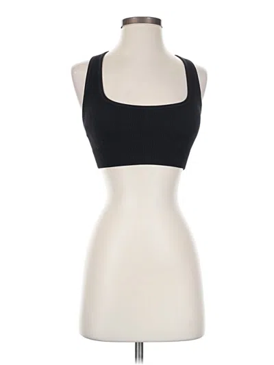 Pre-owned Vitality Tank Top Black Halter Neckline Tops