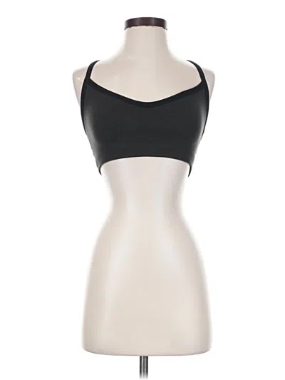 Pre-owned Vitality Tank Top Black Strapless Neckline Tops