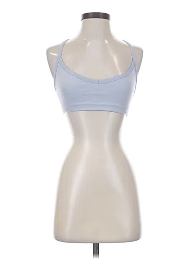 Pre-owned Vitality Tank Top Blue Strapless Neckline Tops