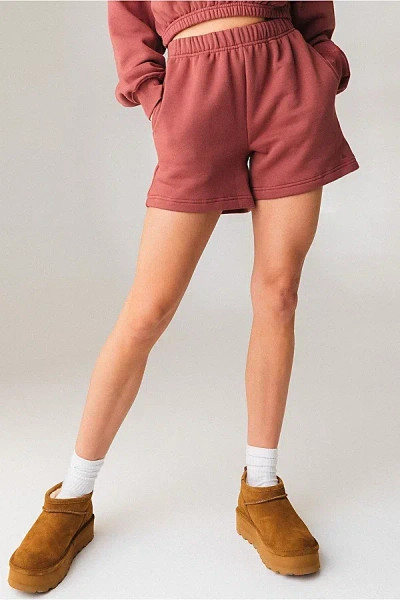 Vitality Uni Cozy Short In Rosewood, Women's At Urban Outfitters In Brown