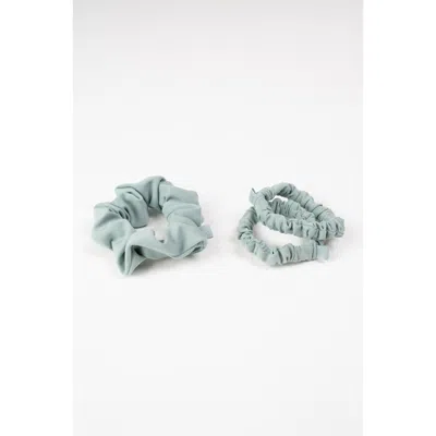 Vitality Vital Scrunchie 3 Pack In Green