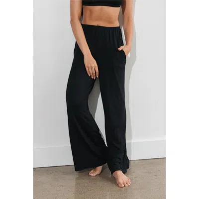 Vitality Vital Wide Leg Pant In Black