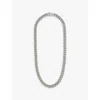 Vitaly Mens Stainless Steal Source Recycled-stainless Steel Chain Necklace In Stainless Steal