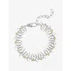 Vitaly Mens  Trance Stainless Steel Necklace In Steel + Gold
