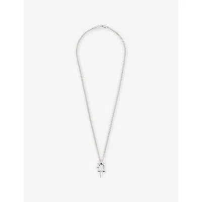 Vitaly Mens Synthesizer Sterling-silver Necklace