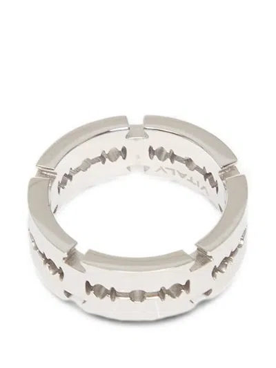 Vitaly Razor Ring In Gray