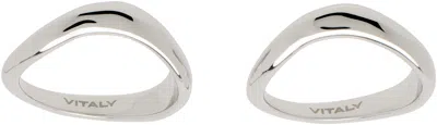 Vitaly Silver Affinity Ring Set