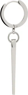 Vitaly Silver Resonator Single Earring In Silver