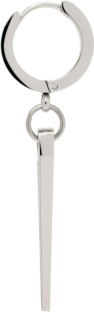 Vitaly Silver Resonator Single Earring