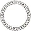 Vitaly Silver Riot Choker In Silver