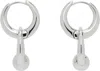 Vitaly Silver Thrash Earrings In Silver
