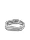 Vitaly Stainless Steel Ring In Silver