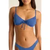 Vitamin A ® Ada Underwire Bikini Top In Chambray