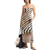 Vitamin A ® Arden Printed Linen Cover-up Sundress In Multi