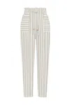 Vitamin A Avery Pant Tan In White