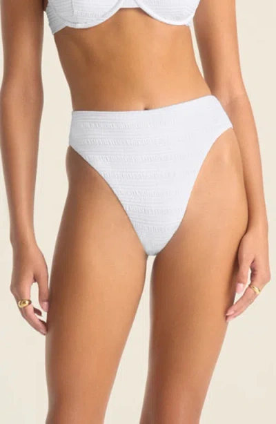 Vitamin A ® Barcelona High Waist Bikini Bottoms In White