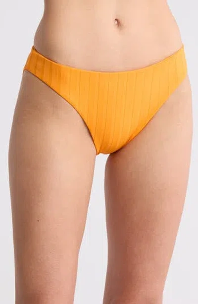 Vitamin A ® Cali High Leg Bikini Bottoms In Tangerine
