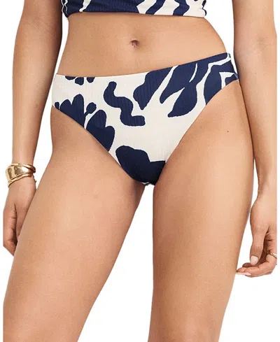 Vitamin A Cali High Leg Full Bottom In Blue
