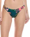 Vitamin A California High-leg Bikini Bottom In Blue