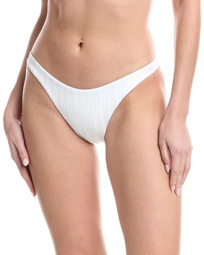 Vitamin A California High-leg Bikini Bottom In White