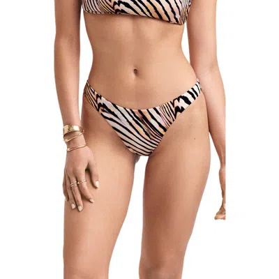 Vitamin A ® California High Leg Bikini Bottoms In Brown