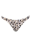 Vitamin A ® California High Leg Bikini Bottoms California High Leg Bikini Bottoms In Animal Print
