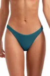 Vitamin A California High Leg Bottom In Jbr In Blue