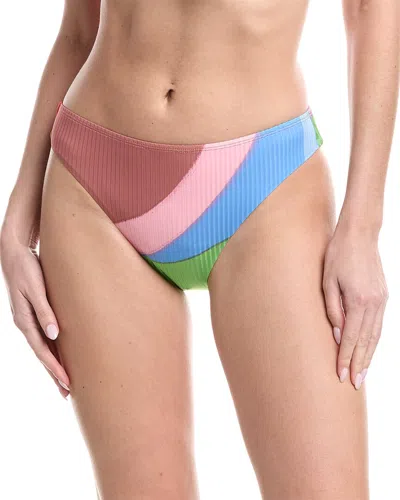 Vitamin A California High-leg Full Bikini Bottom In Multi