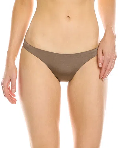 Vitamin A California High-leg Bikini Bottom In Burgundy