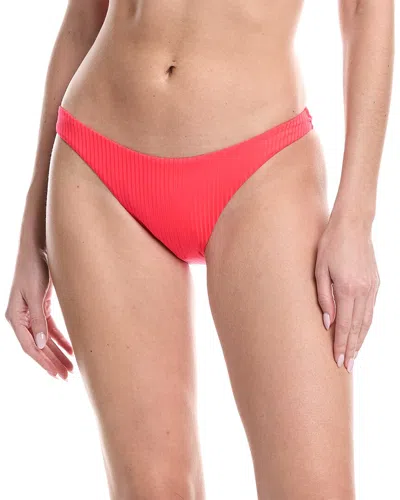 Vitamin A California High-leg Bikini Bottom In Transparent