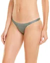 Vitamin A Carmen Bikini Bottom In Green