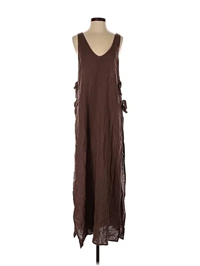 Pre-owned Vitamin A Casual Dress In Brown