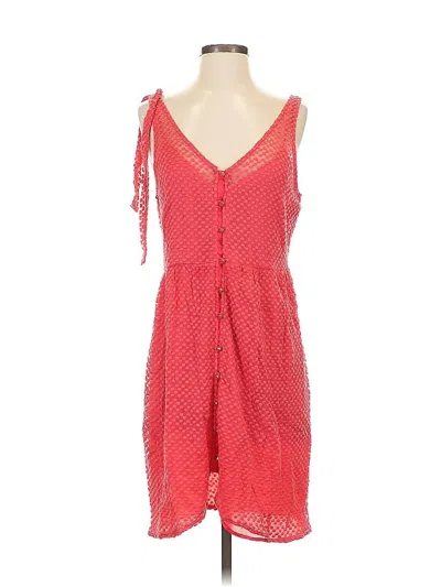Pre-owned Vitamin A Casual Dress In Red