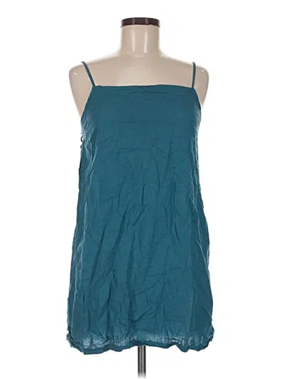 Pre-owned Vitamin A Casual Dress In Teal