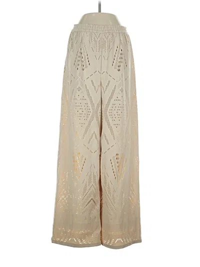 Pre-owned Vitamin A Casual Pants In Gold