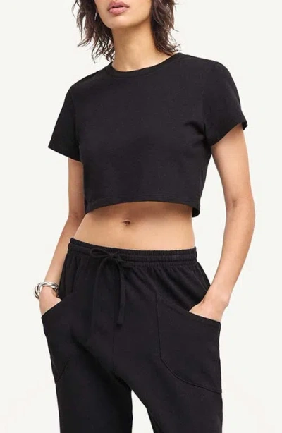 Vitamin A ® Coast Cotton Crop T-shirt In Black