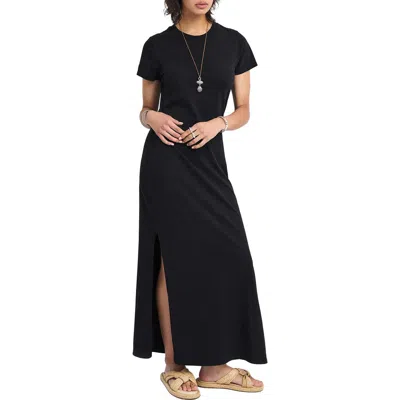 Vitamin A ® Coast Cotton T-shirt Maxi Dress In Black