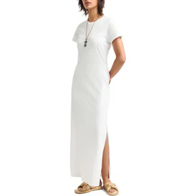 Vitamin A ® Coast Cotton T-shirt Maxi Dress In White