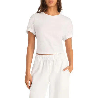 Vitamin A ® Coast Crop T-shirt In White