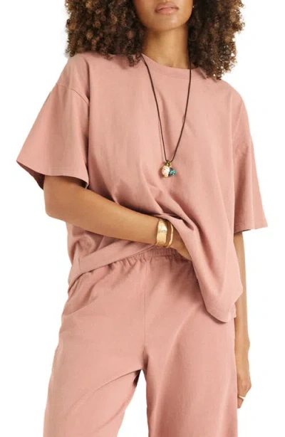 Vitamin A ® Coast Oversize Boyfriend T-shirt In Pink