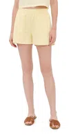Vitamin A Coast Shorts Buttercream In Buttercream